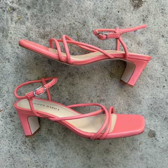 Poppy Barley Harley Heeled Sandal, Cantaloupe, BNWOB, size 9 - Picture 8 of 11